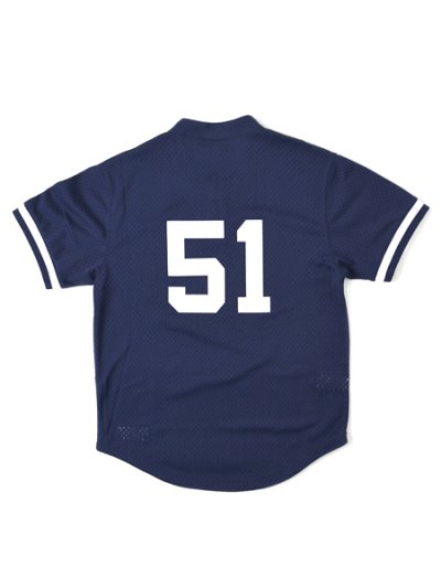 画像2: 【送料無料】MITCHELL & NESS AUTHENTIC MESH BP-B.WILLIAMS #51 NYY