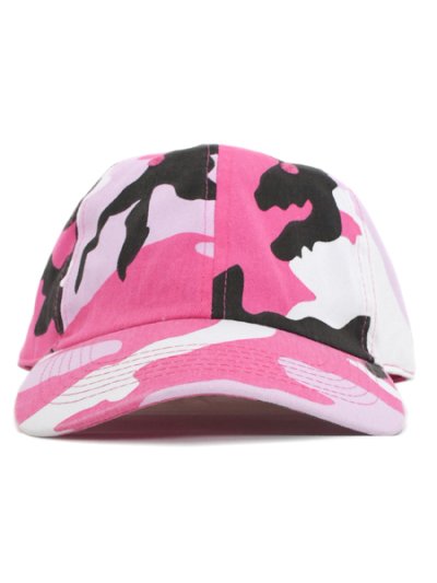 画像2: NEW HATTAN 6PNL COTTON CAP PINK CAMO