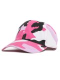 NEW HATTAN 6PNL COTTON CAP PINK CAMO