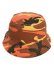 画像1: NEW HATTAN COTTON HAT ORANGE CAMO (1)