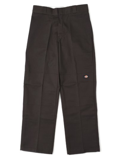 画像1: DICKIES DOUBLE KNEE WORK PANTS-DARK BROWN