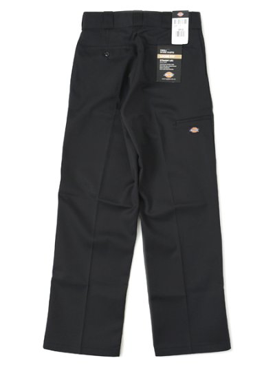 画像2: DICKIES DOUBLE KNEE WORK PANTS-BLACK