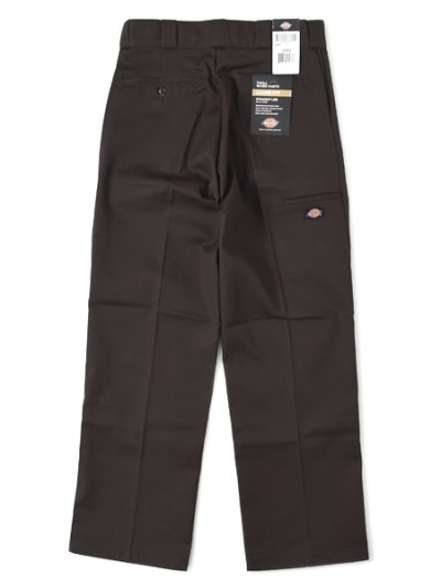 画像2: DICKIES DOUBLE KNEE WORK PANTS-DARK BROWN