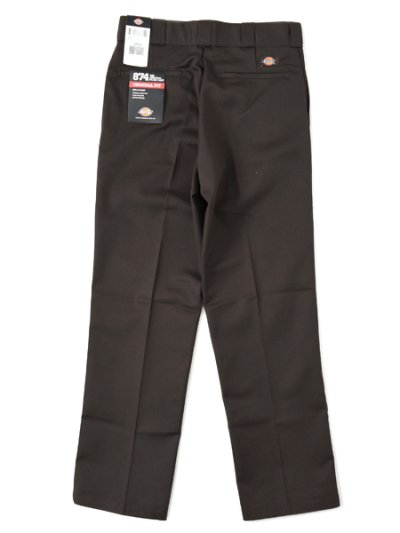 画像2: DICKIES 874 WORK PANT-DARK BROWN