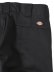 画像5: DICKIES FLAT FRONT SLIM WORK PANTS-BLACK