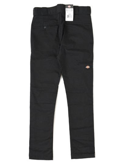 画像2: DICKIES SKINNY TWILL WORK PANT-BLACK