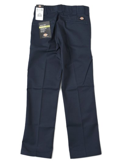 画像2: DICKIES FLAT FRONT SLIM WORK PANTS-DARK NAVY