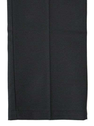 画像6: DICKIES FLAT FRONT SLIM WORK PANTS-BLACK