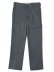 画像1: DICKIES FLAT FRONT SLIM WORK PANTS-CHARCOAL (1)