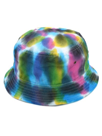 画像1: NEW HATTAN TIEDYE COTTON HAT-MULTI COLOR