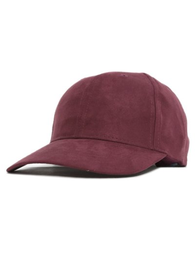 画像1: NEW HATTAN 6PNL FAKE SUEDE CAP