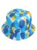 画像1: NEW HATTAN TIEDYE COTTON HAT-BLUE/YELLOW (1)