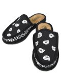 TROOPER AMERICA OPEN HEEL SLIPPERS BANDANA BLACK/WHITE