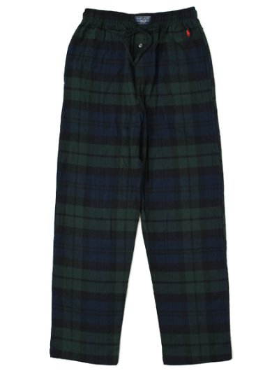 画像1: POLO RALPH LAUREN FLANNEL PJ PANT BLACKWATCH TARTAN