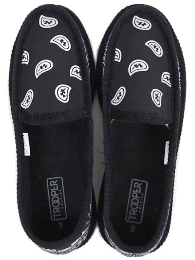 画像5: TROOPER AMERICA HOUSE SLIPPERS BANDANA BLACK/WHITE