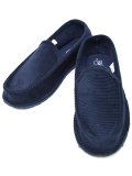 TROOPER AMERICA HOUSE SLIPPERS CORDUROY NAVY BLUE