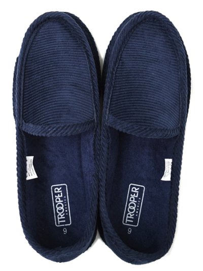 画像5: TROOPER AMERICA HOUSE SLIPPERS CORDUROY NAVY BLUE