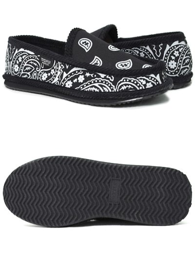 画像3: TROOPER AMERICA HOUSE SLIPPERS BANDANA BLACK/WHITE