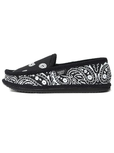 画像2: TROOPER AMERICA HOUSE SLIPPERS BANDANA BLACK/WHITE