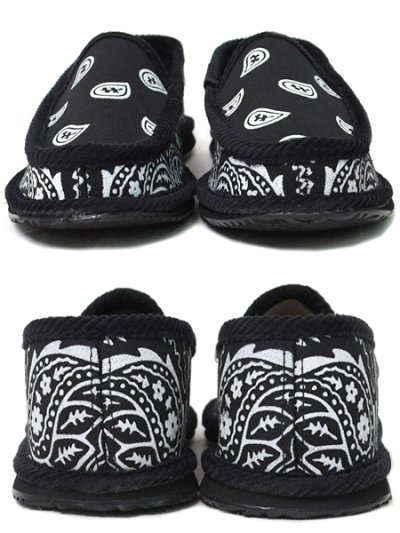 画像4: TROOPER AMERICA HOUSE SLIPPERS BANDANA BLACK/WHITE