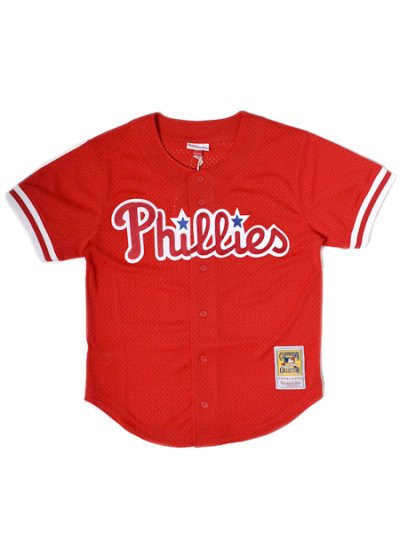 画像1: 【送料無料】MITCHELL & NESS AUTHENTIC MESH BP-DAULTON 93 #10 PHILLIE