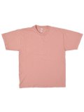LOS ANGELES APPAREL 6.5oz GARMENT DYED CREW TEE-CORAL