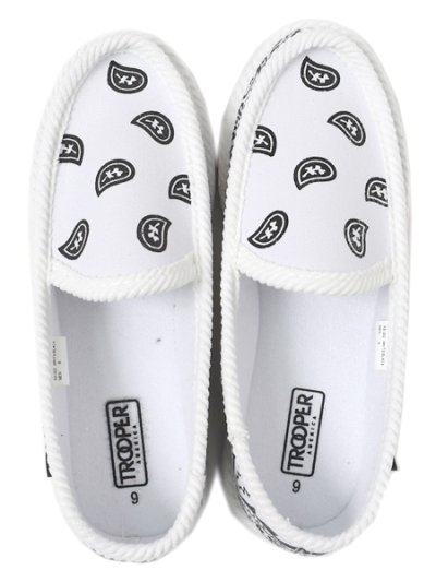 画像5: TROOPER AMERICA SLIPPERS BANDANA WHITE/BLACK