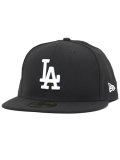 NEW ERA 59FIFTY LA DODGERS BLACK/WHITE