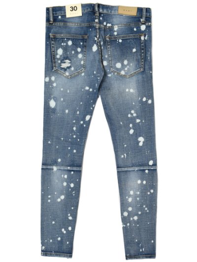 画像2: 【送料無料】mnml M1 STRETCH DENIM SPLASH