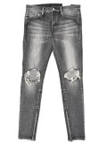 【送料無料】mnml M1 STRETCH DENIM GREY