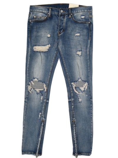 画像1: 【送料無料】mnml M1 STRETCH DENIM BLUE