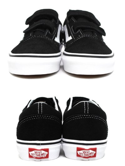 画像2: 【KIDS】VANS KIDS OLD SKOOL V BLACK/TRUE WHITE