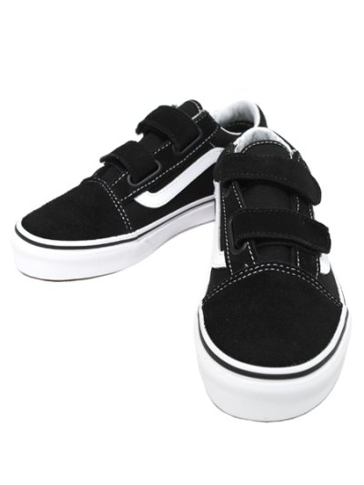 画像4: 【KIDS】VANS KIDS OLD SKOOL V BLACK/TRUE WHITE