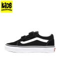 【KIDS】VANS KIDS OLD SKOOL V BLACK/TRUE WHITE