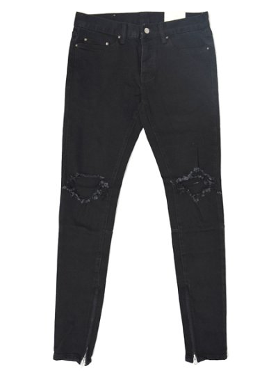 画像1: 【送料無料】mnml M1 STRETCH DENIM BLACK