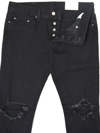 画像4: 【SALE】mnml M1 STRETCH DENIM BLACK