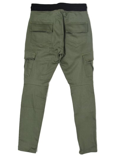 画像2: 【送料無料】mnml CARGO DRAWCORD PANTS