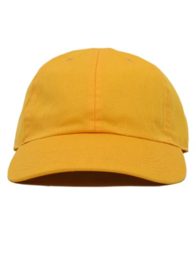 画像2: NEW HATTAN 6PNL COTTON CAP-GOLD