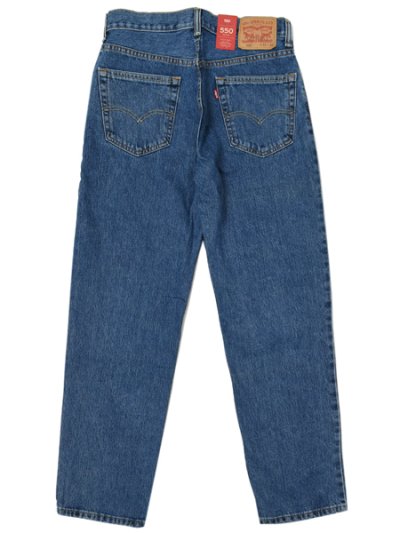 画像2: 【送料無料】LEVI'S 550 RELAXED JEANS-MEDIUM STONE WASH