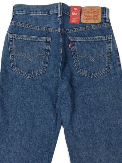 画像5: 【送料無料】LEVI'S 550 RELAXED JEANS-MEDIUM STONE WASH