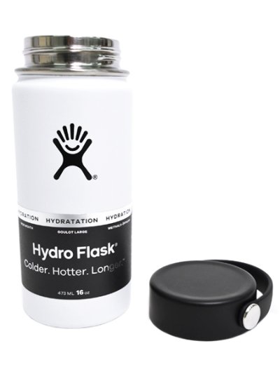 画像3: Hydro Flask HYDRATION 16 OZ WIDE MOUTH-WHITE