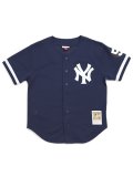 【送料無料】MITCHELL & NESS AUTHENTIC MESH BP-RIVERA 99 #42 YANKEES