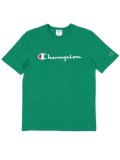 【MEGA SALE】CHAMPION SCRIPT LOGO TEE-KELLY GREEN