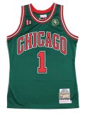 【送料無料】MITCHELL & NESS AUTHENTIC JERSEY BULLS 08-09 #1 D.ROSE