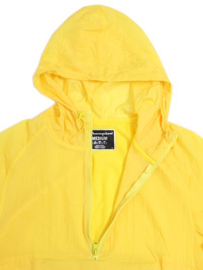 画像4: 【MEGA SALE】CHAMPION NYLON ANORAK JACKET-SUNNY YELLOW