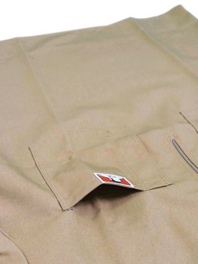 画像8: 【SALE】BEN DAVIS S/S SOLID HALF ZIP WORK SHIRT #122