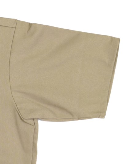 画像7: 【SALE】BEN DAVIS S/S SOLID HALF ZIP WORK SHIRT #122