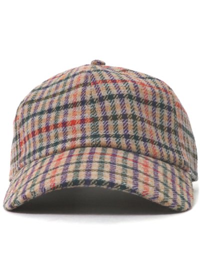 画像2: NEW HATTAN 6PNL WOOL PLAID CAP