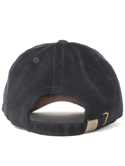 画像4: 【SALE】NEW HATTAN 6PNL CORDUROY FAKE SUEDE VISOR-BLK/BRN
