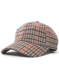 NEW HATTAN 6PNL WOOL PLAID CAP